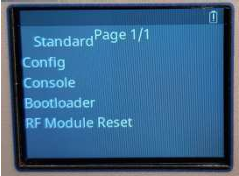 Console Menu